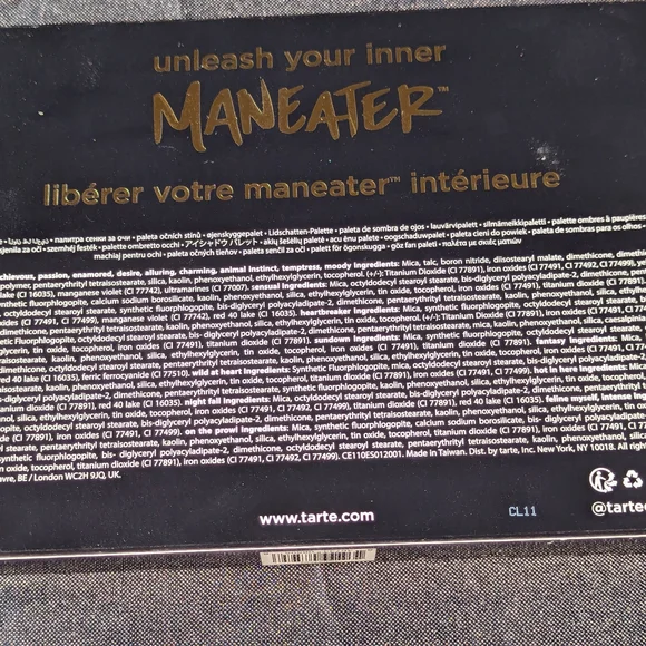 Tarte Maneater After Dark Eyeshadow Palette - Picture 2 of 4